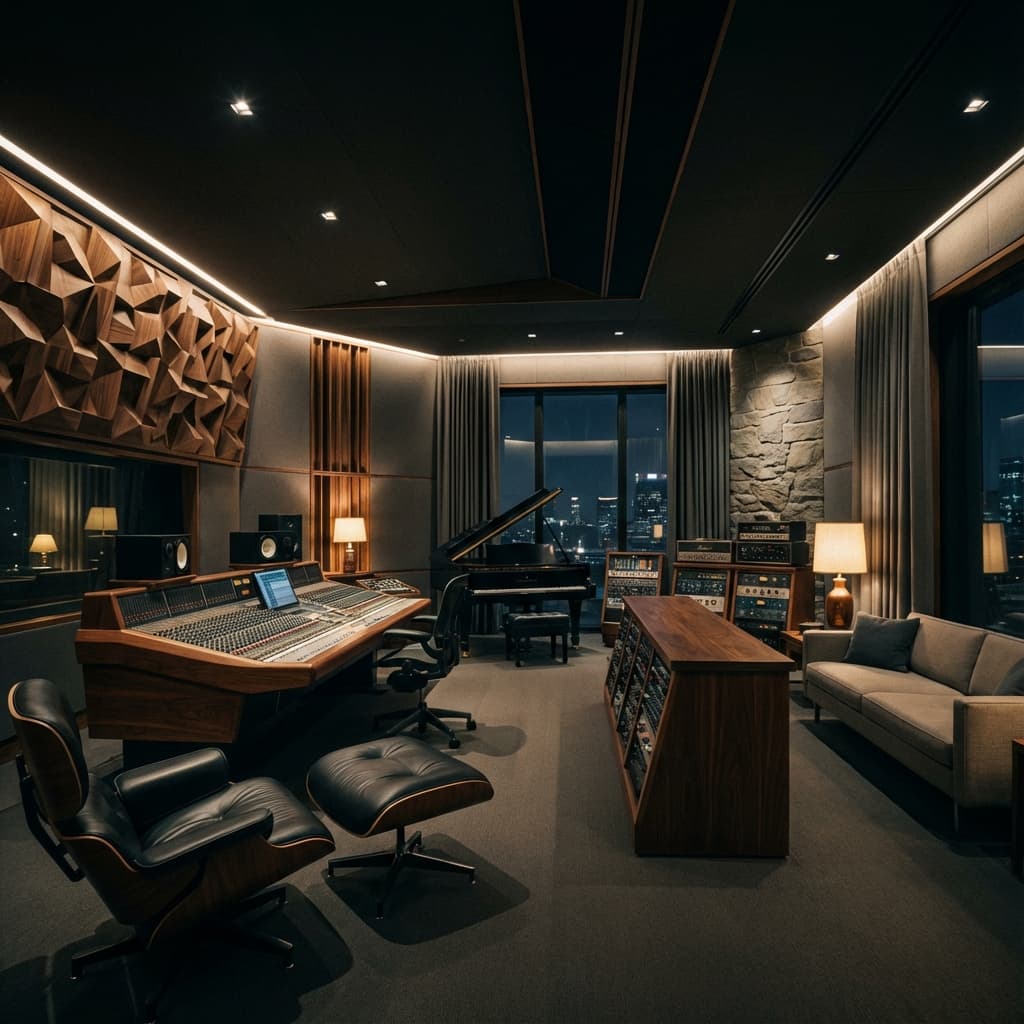 Main Studio Control Room